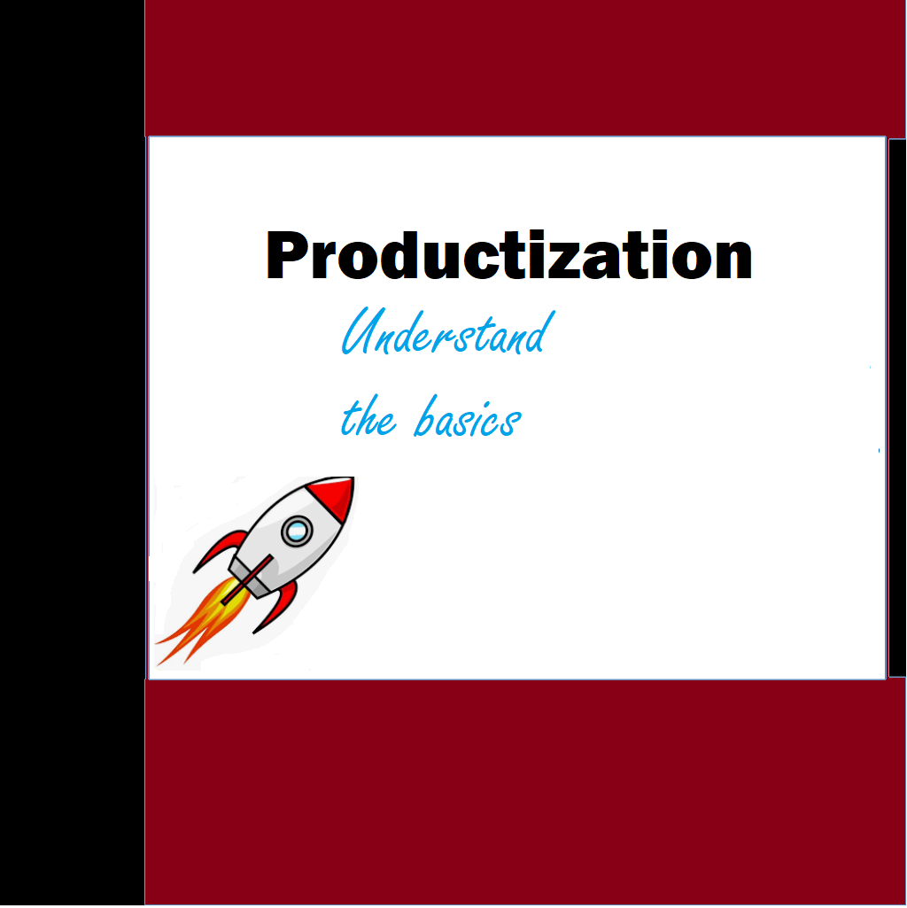 The Process Of Productization