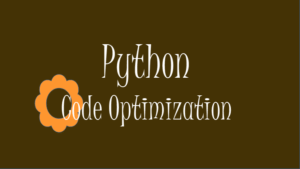 code optimization