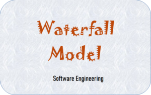 waterfall model