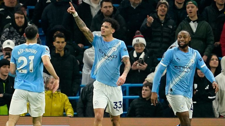 Youngster Nico O'Reilly has been at the center of recent success for Man City