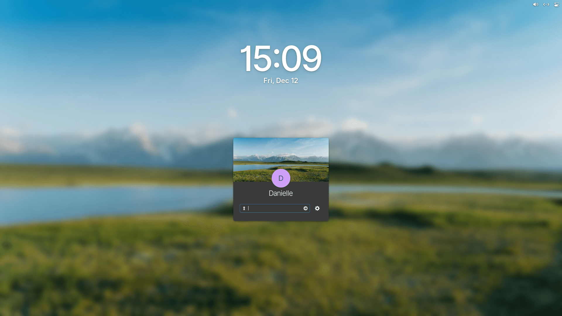 Dark Mode lock screen