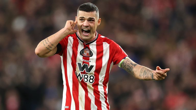 Granit Xhaka, captain of Sunderland