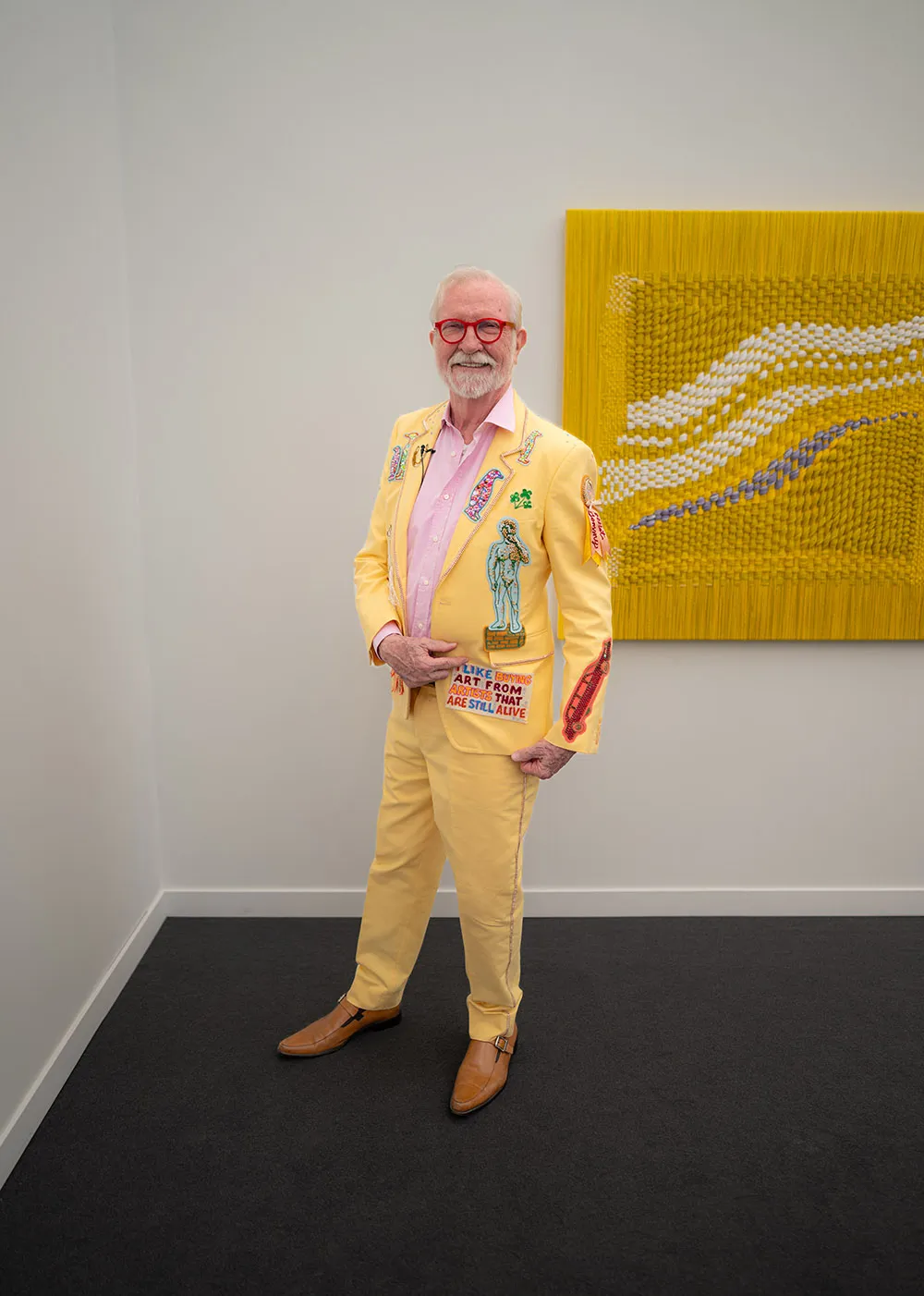 स्टीव विल्सन के कपड़े मिडवेस्टर्न म्यूजियम होटल श्रृंखला 21सी की तरह अद्वितीय हैं।