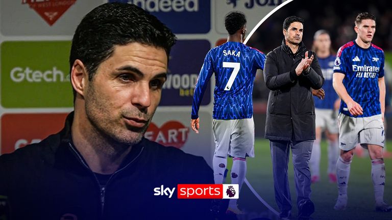 Mikel Arteta remained positive after Arsenal's draw with Brentford, despite feeling they could have taken all three points