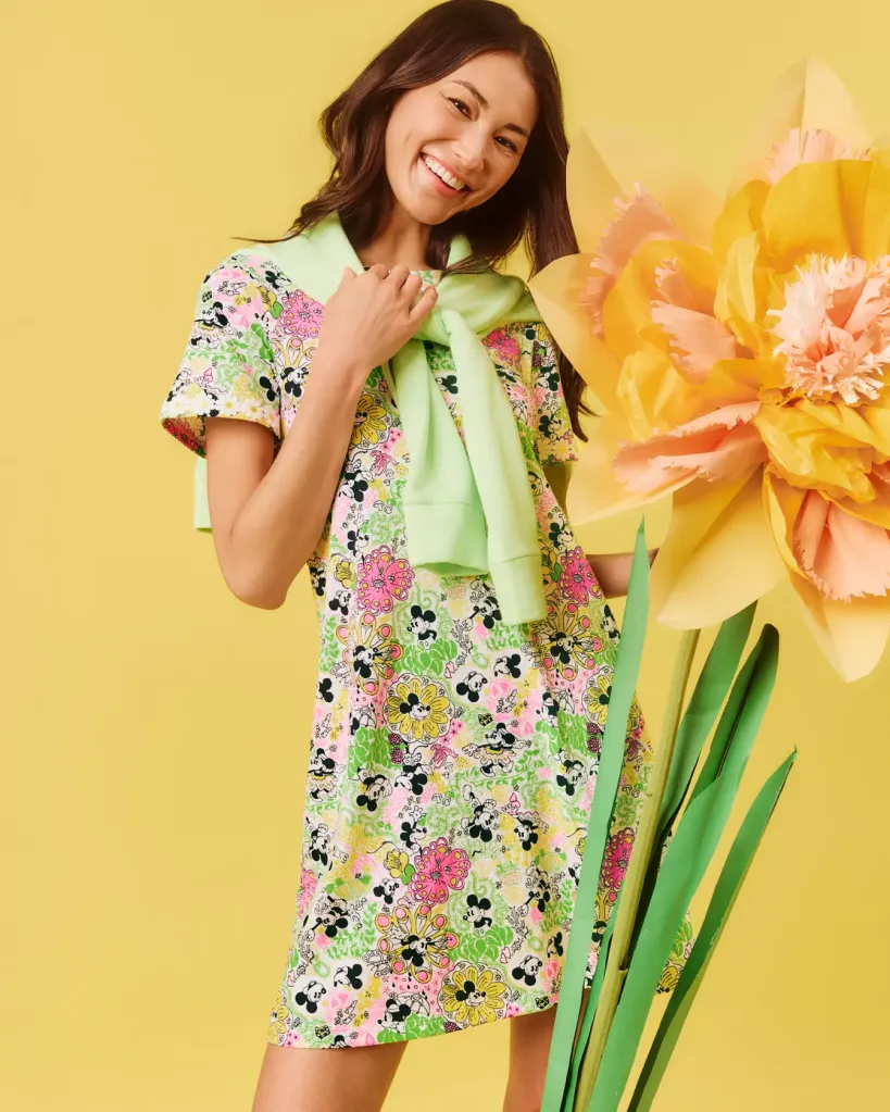 Disney 1975 print revived in Lilly Pulitzer Spring Break collection
