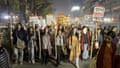 Women marched in Dhaka at midnight