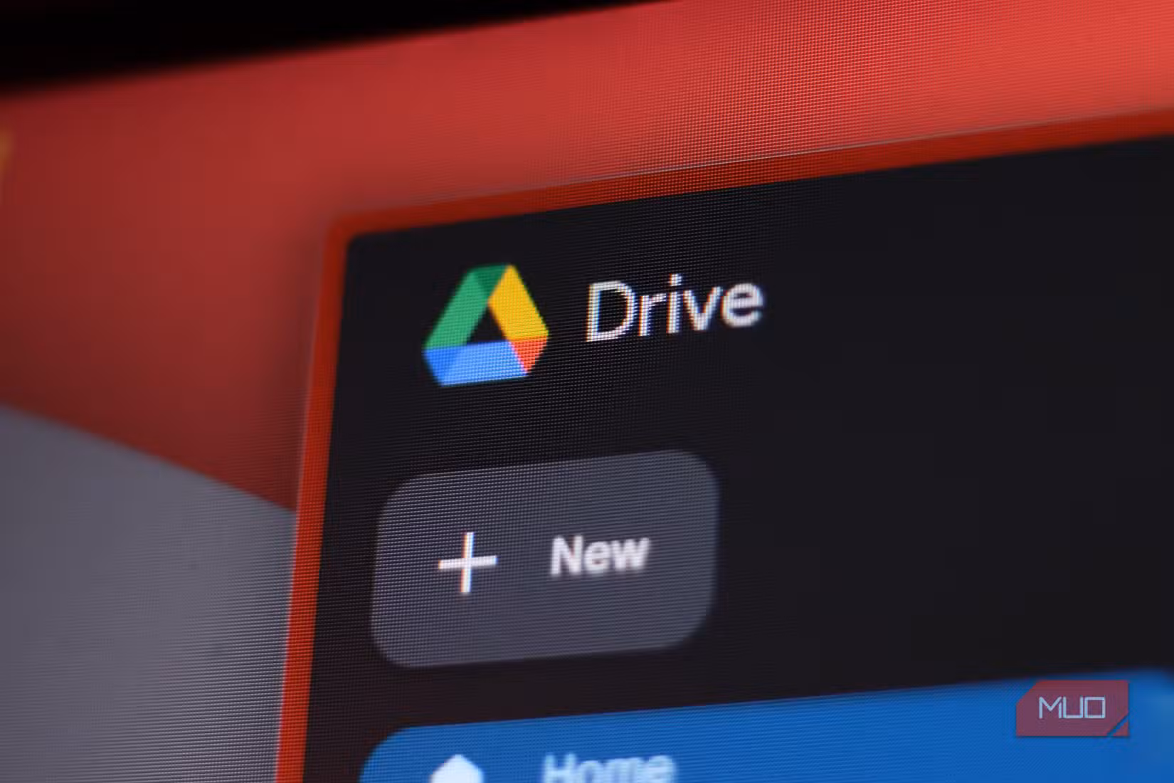 Google ड्राइव आइकन का क्लोज़-अप