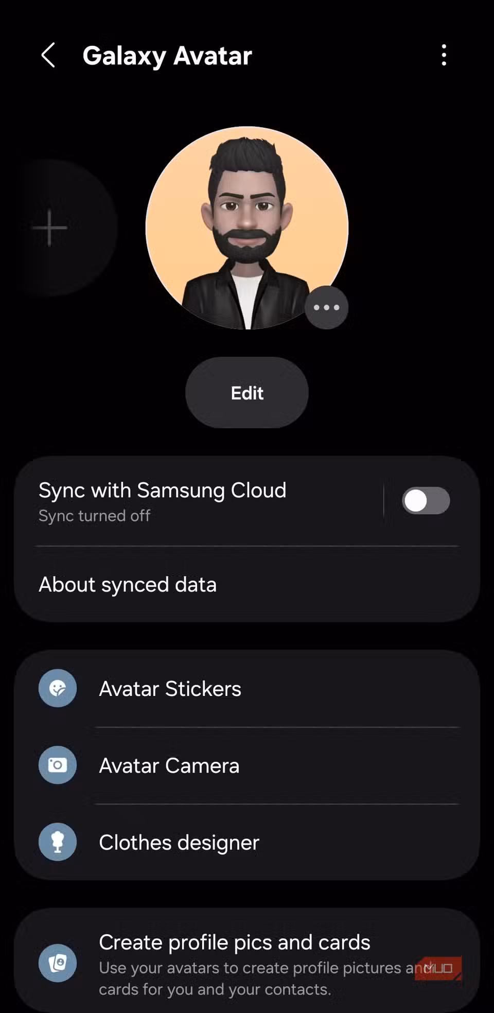 फ़ोन पर गैलेक्सी अवतार ऐप
