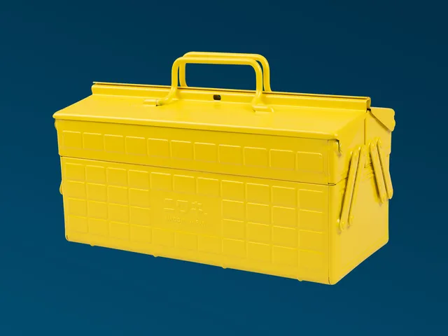 Image may contain: box, car, transport and vehicle