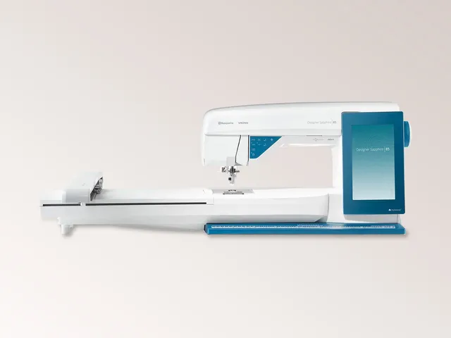 Image may contain: machine, appliance, appliance, electrical appliance, sewing and sewing machine