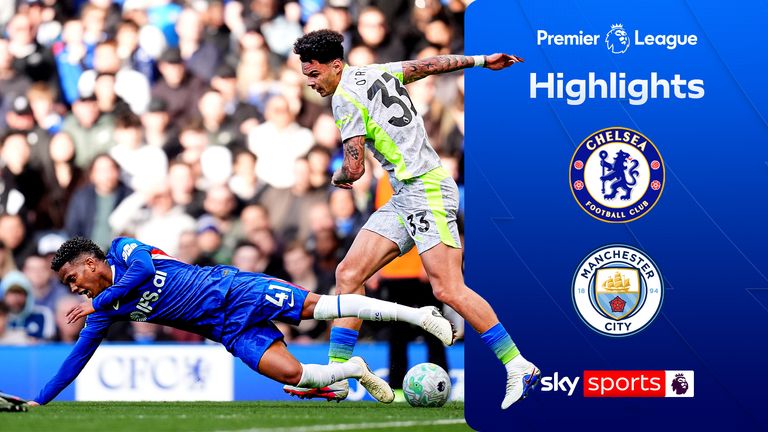 Highlights of the Premier League match between Chelsea and Manchester City.