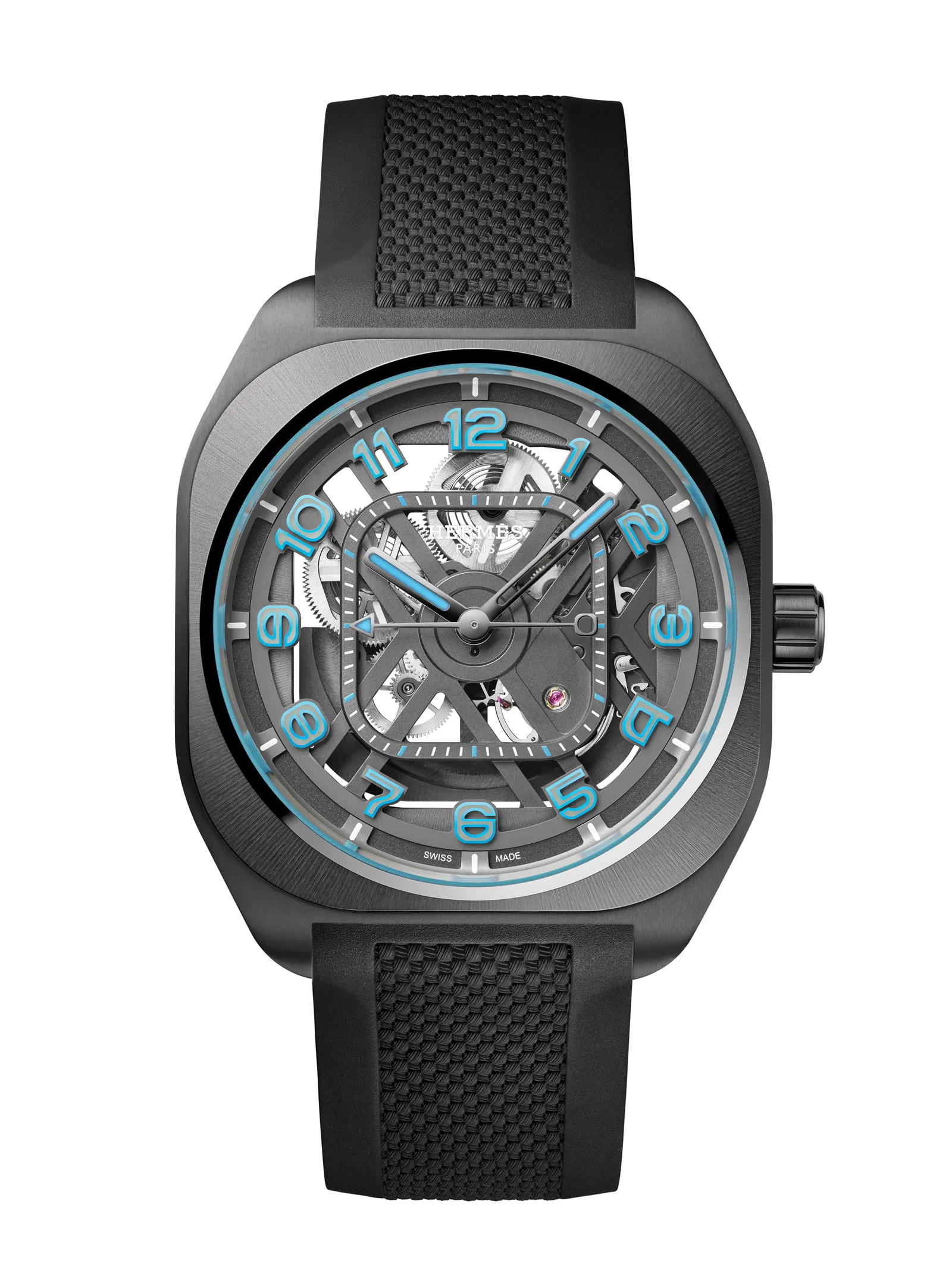 Image may contain: Wristwatch Arm Body Part and Person