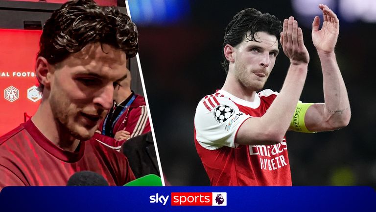 Arsenal: Declan Rice wants to make 'massive statement' with win against Manchester City