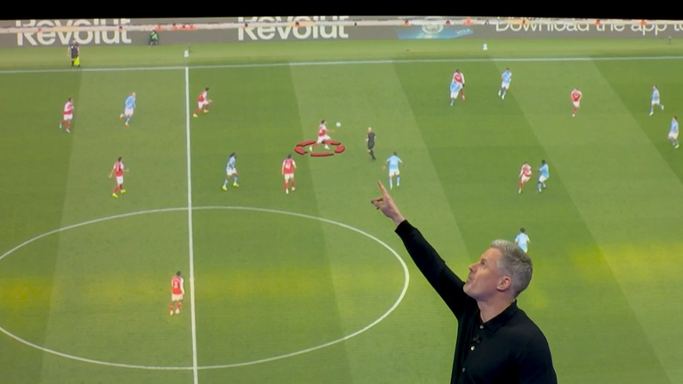 Zubimendi gave the ball away under no pressure which led to Man City's winner