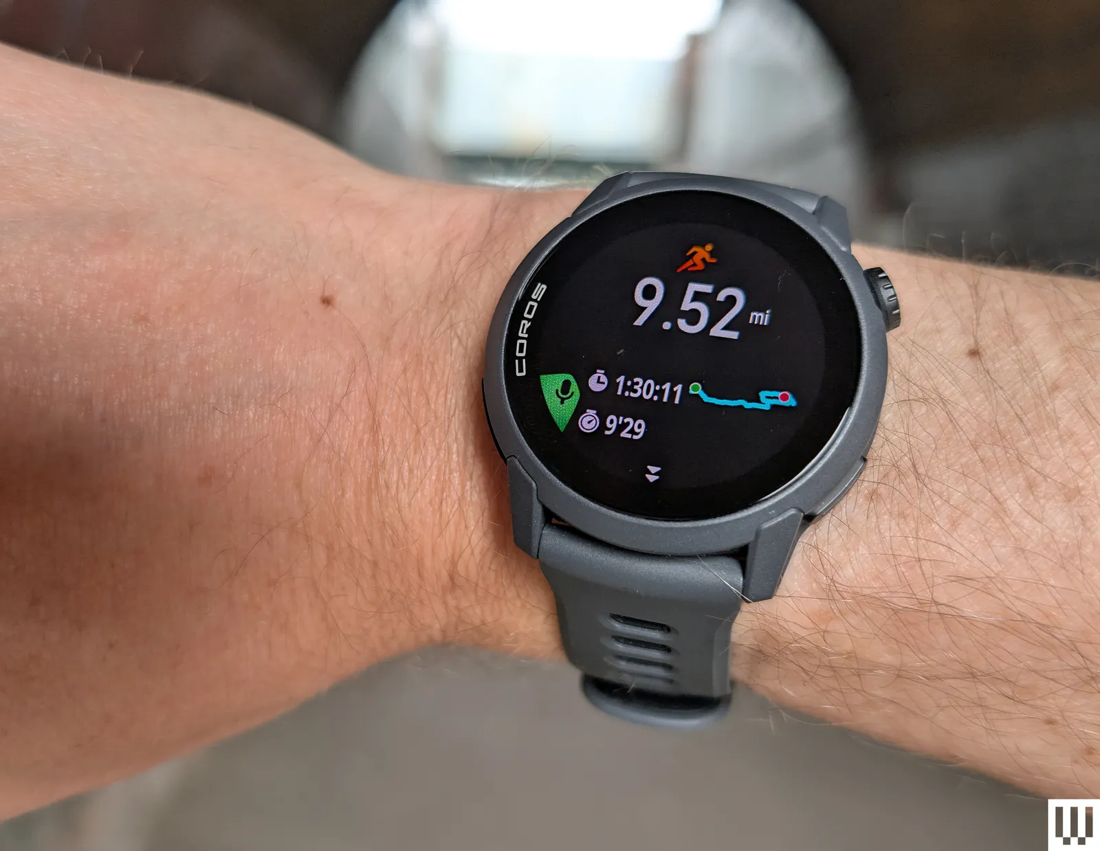 Image may contain Wrist Watch Computer Hardware Electronics Hardware Monitor Screen Arm Body Part and Person