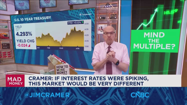 जिम क्रैमर का कहना है कि टैरिफ और युद्ध के कारण फेड के मुद्रास्फीति बढ़ने की सबसे अधिक संभावना है