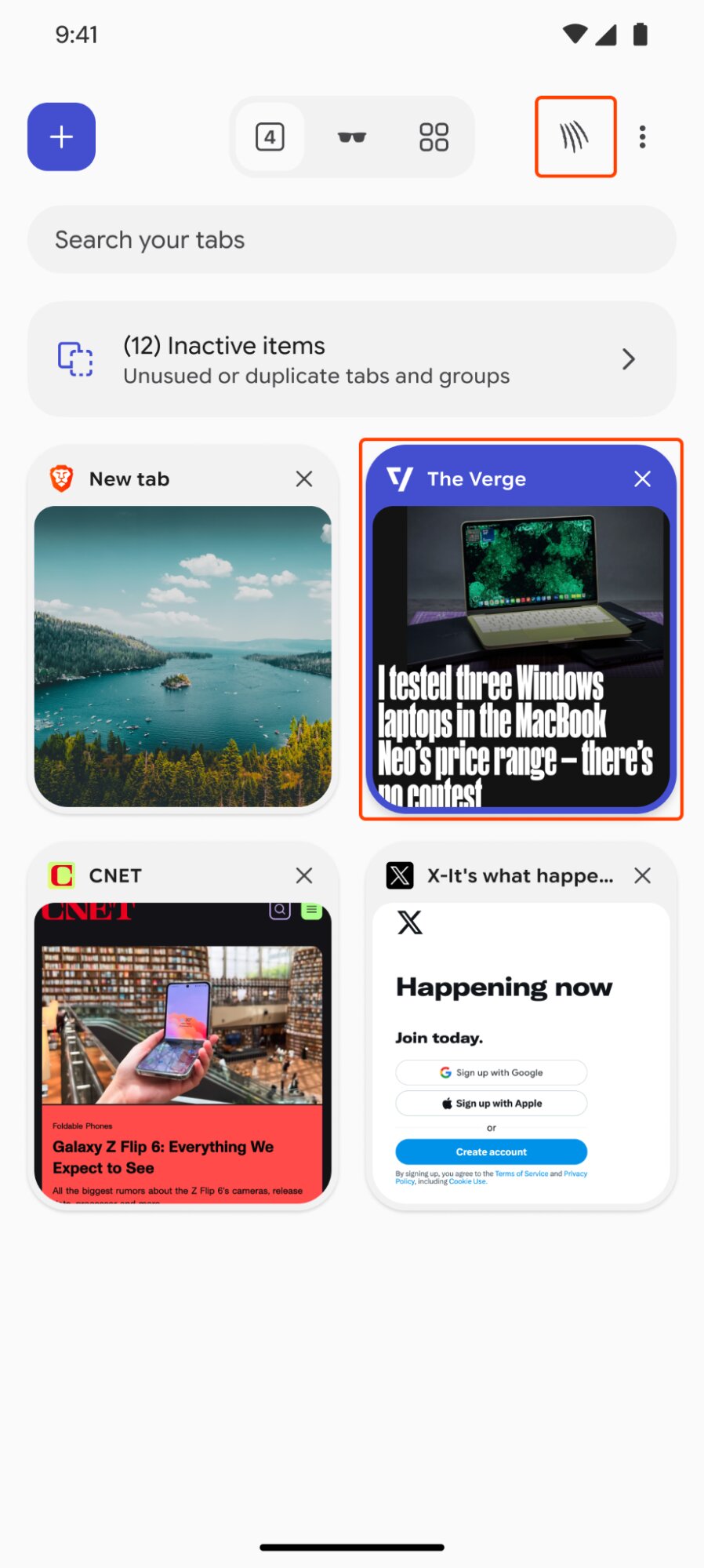 Cut from the contextual menu