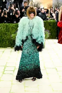 Anna Wintour at The 2026 Met Gala Celebrating "Costume Art" held at The Metropolitan Museum of Art on May 04, 2026 in New York, New York.