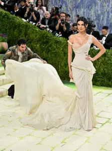Kendall Jenner at The 2026 Met Gala Celebrating "Costume Art" held at The Metropolitan Museum of Art on May 04, 2026 in New York, New York.