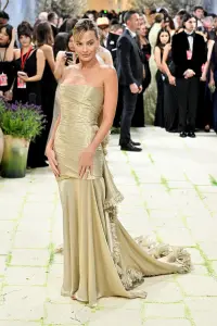 Margot Robbie at The 2026 Met Gala Celebrating "Costume Art" held at The Metropolitan Museum of Art on May 04, 2026 in New York, New York.
