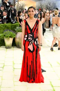 Chioma Nnadi at The 2026 Met Gala Celebrating "Costume Art" held at The Metropolitan Museum of Art on May 04, 2026 in New York, New York.
