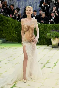 Sabine Getty at The 2026 Met Gala Celebrating "Costume Art" held at The Metropolitan Museum of Art on May 04, 2026 in New York, New York.