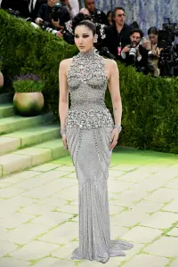 Ejae at The 2026 Met Gala Celebrating "Costume Art" held at The Metropolitan Museum of Art on May 04, 2026 in New York, New York.