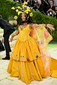 SZA at The 2026 Met Gala Celebrating "Costume Art" held at The Metropolitan Museum of Art on May 04, 2026 in New York, New York.