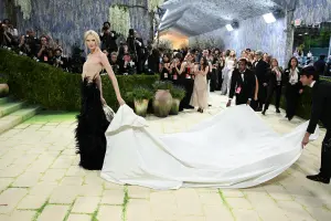 Alex Consani at The 2026 Met Gala Celebrating "Costume Art" held at The Metropolitan Museum of Art on May 04, 2026 in New York, New York.