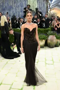 Rosie Huntington-Whiteley at The 2026 Met Gala Celebrating "Costume Art" held at The Metropolitan Museum of Art on May 04, 2026 in New York, New York.