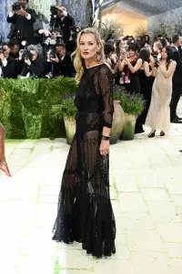 Kate Moss at The 2026 Met Gala Celebrating "Costume Art" held at The Metropolitan Museum of Art on May 04, 2026 in New York, New York.