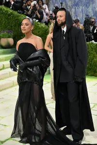 Ayesha Curry and Stephen Curry at The 2026 Met Gala Celebrating "Costume Art" held at The Metropolitan Museum of Art on May 04, 2026 in New York, New York.