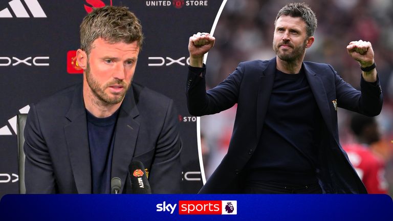 Manchester United vs Liverpool: Michael Carrick: 'Feels natural' to be United boss and good position to be in