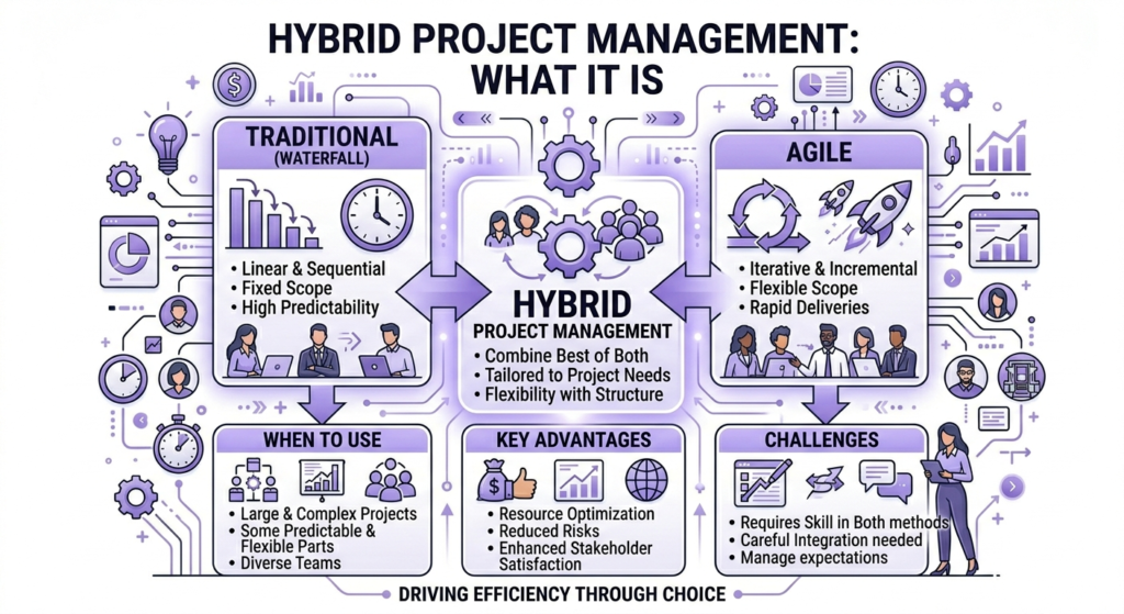 hybrid project management PMP