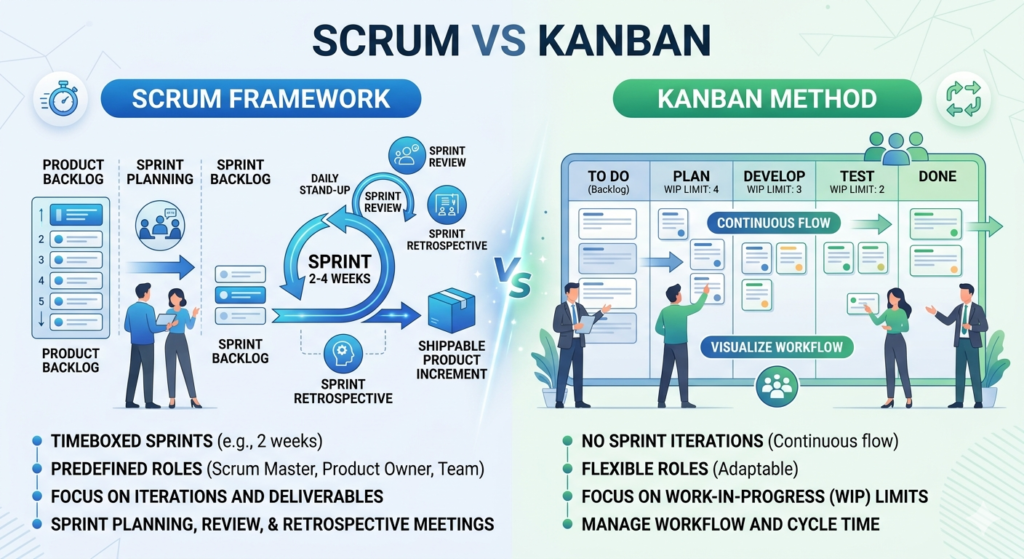 Kanban vs Scrum