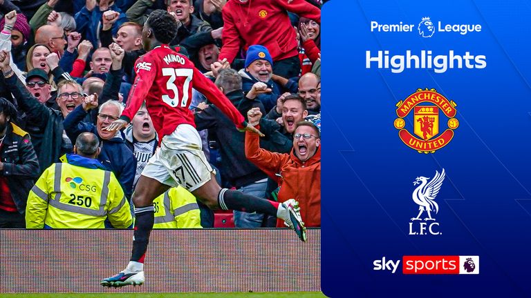 Highlights of the Premier League match between Manchester United and Liverpool.