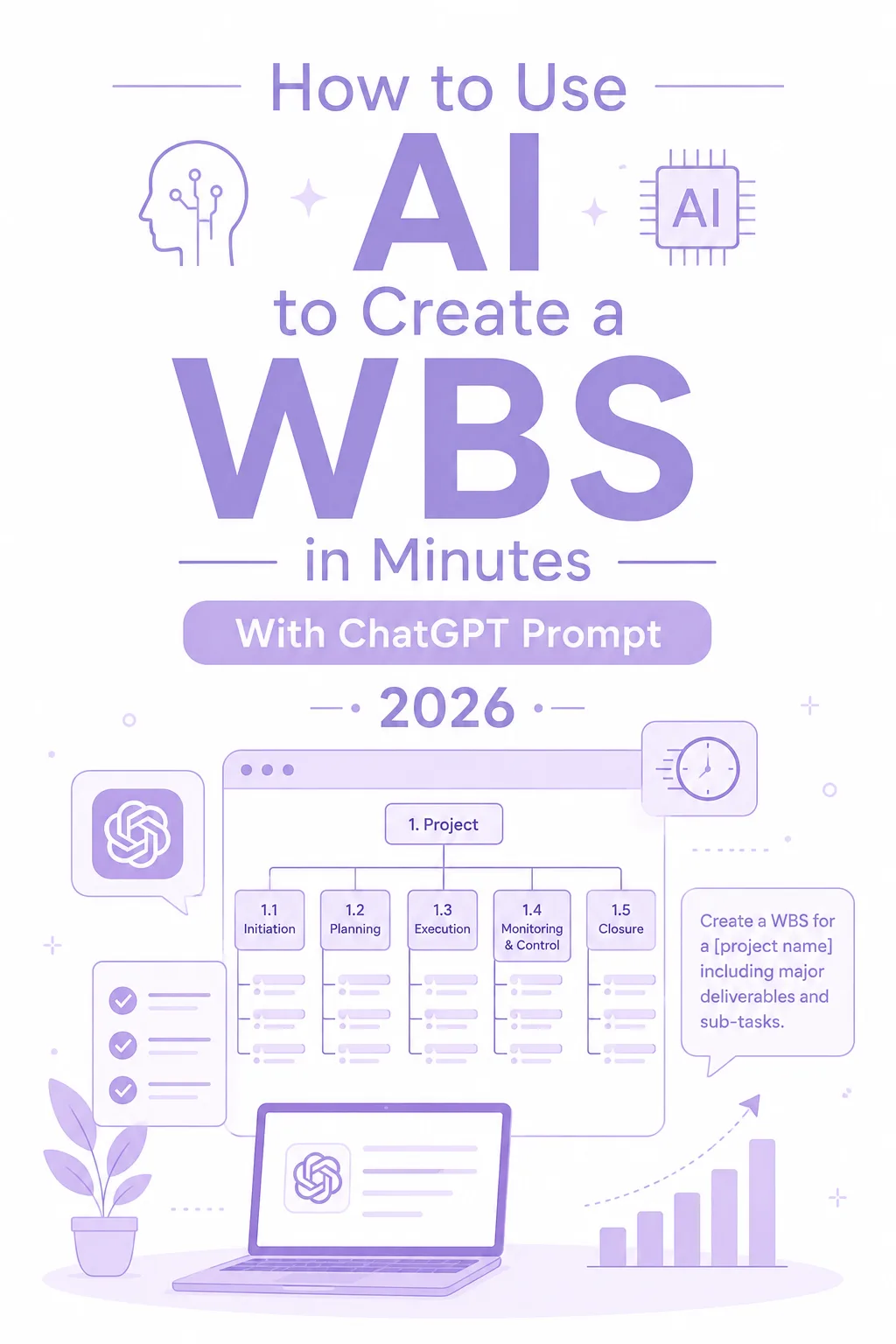 How to Use AI to Create a WBS in Minutes — With ChatGPT Prompt