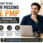 You passed the PMP — now what? A PMP-certified manager walks through exactly what to do in the days after passing, how to earn PDUs, and how to use the certification for real career growth.