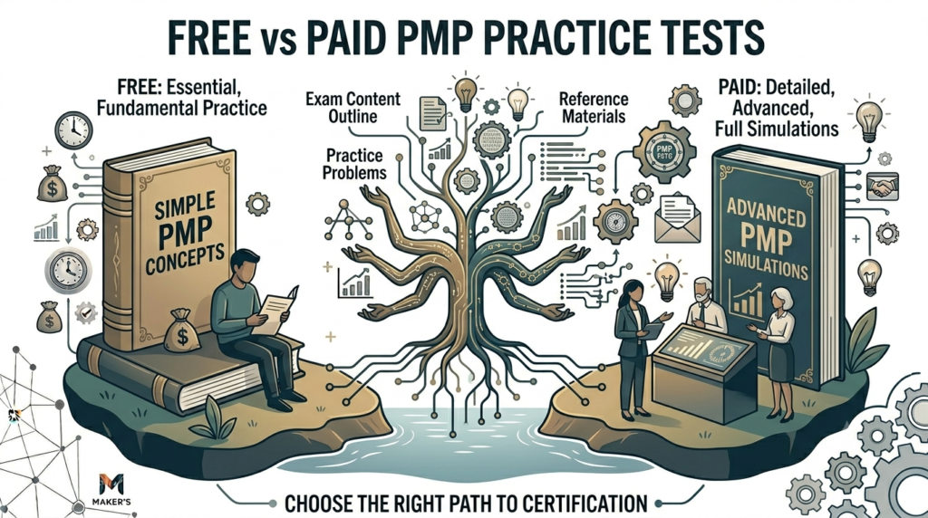 Free vs Paid PMP Practice Tests