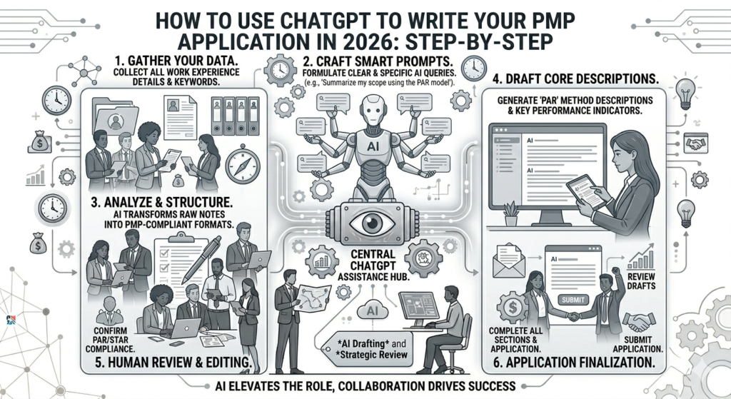 How to Use ChatGPT to Write Your PMP Application in 2026 — Step by Step