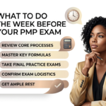 What to Do the Week Before Your PMP Exam By Rahul Dhakate · PMP & PSM I Certified · 18 June 2026 · learnxyz.in The week before your PMP exam is not the time to begin studying. It is not the time to panic. And it is most definitely not the time to start covering material you have not touched before. The week before your exam is the time to consolidate, rest, and prepare your mind and body for peak performance on exam day. Everything you need to know, you have already studied. The work of learning is done. The work of the final week is arriving at the exam room in the best possible state to access everything you have already learned. I experienced significant anxiety in the final days before my exam — and I want to be honest about that, because pretending exam nerves do not exist does not help anyone. What I found is that the same principles that help you perform under any kind of pressure apply here: proper sleep, genuine relaxation, and focused but light review. The Mindset Shift: From Learning to Accessing The most important mental shift for the final week is understanding that you are no longer in learning mode. You are in access mode. The information is in your mind — it has been going in for weeks or months. Your job now is to ensure your brain is in the optimal state to retrieve it under pressure. This means: no intensive new content. No staying up until 2 AM trying to memorise one more chapter. No anxiously rereading sections you already know because the anxiety makes you feel like you have forgotten everything. Once you are sufficiently prepared for the exam, do not let anxiety take control. Relaxation is the key. Good sleep stimulates brain function under pressure. The exam tests what you have already learned — and a rested, relaxed mind retrieves that learning far more effectively than an exhausted, anxious one. The Day-by-Day Final Week Plan Day Activity What to Avoid Day 7 (1 week before) Do one final timed practice session of 60 questions. Review wrong answers. Note your top 3 weak areas. Starting new topics. Full 180-question mock (too tiring this close) Day 6 Light review of your top 3 weak areas only. Re-read relevant PMBOK sections. No new material. Heavy study sessions. Testing yourself intensively. Day 5 Formula sheet review — 15 minutes maximum. Read through your notes from retrospectives and agile ceremonies. Anything that creates anxiety. New practice questions you haven't seen before. Day 4 Rest day. No study. Do something you enjoy — walk, exercise, spend time with family. Your brain needs a break. Any study materials. This day is intentionally clear. Day 3 Light review only: EVM formulas, communications formula, Tuckman's stages, contract types. Maximum 45 minutes. Long study sessions. Cramming. Day 2 (eve before) Confirm all logistics: exam ID, Pearson VUE confirmation, quiet room setup (if online). Read through formula sheet once. Early dinner. Early bed. Late night studying. Anything that disrupts your sleep schedule. Exam Day Light breakfast. Review formula sheet for 5 minutes. Begin exam with confidence. Heavy meals. Coffee overload. Last-minute intensive review. The Sleep Imperative Of all the advice in this article, sleep is the most important and the most frequently ignored. The research on cognitive performance and sleep is unambiguous: a well-rested brain recalls, analyses, and judges significantly better than a sleep-deprived one. For a 230-minute exam that tests judgment and reasoning across 180 complex scenarios, this matters enormously. Target 7 to 8 hours of sleep for the three nights before your exam. If you normally sleep at 11 PM, do not try to shift to 9 PM the night before — your body will not adjust in one night and you will lie awake. Maintain your normal sleep schedule but simply protect it from being shortened by late-night anxiety studying. If anxiety is preventing you from sleeping in the final days, the most effective intervention is physical activity during the day — even a 30-minute walk. Physical exercise reduces cortisol levels and genuinely improves sleep quality. It is more effective than any relaxation technique for exam-related anxiety. What Light Review Actually Means When I say light review in the final week, I mean exactly that — light. Not three-hour sessions. Not re-reading entire PMBOK chapters. Light review in this context means: • Reading through your formula sheet once, morning or evening — 10 minutes • Looking over your personal notes on weak areas — 20 to 30 minutes • Skimming through your Agile ceremony sequence once — 10 minutes • Reading your mnemonic list once — 5 minutes Total light review per day: 45 minutes maximum. The goal is to keep the material warm in your memory, not to add new information. Anything beyond 45 minutes of review in the final week is anxiety-driven — not preparation-driven. Managing Exam Anxiety — What Actually Works Exam anxiety in the final week is normal. I experienced it. Most PMP candidates experience it. The exam is expensive, the preparation has been long, and the stakes feel high. Those feelings are understandable. What does not help with exam anxiety: studying more, checking your mock exam scores repeatedly, reading forum posts about how hard the exam is, or talking to other anxious candidates. What actually helps: 1. Remind yourself of your evidence of readiness — your mock exam scores, the hours you have put in, the material you genuinely understand. The anxiety makes you feel underprepared. The data says otherwise. 2. Physical activity daily — even a 20-minute walk changes your neurochemistry in ways that reduce anxiety and improve focus. 3. Talk to someone who has passed the PMP — their perspective on the actual exam experience is grounding. The exam is difficult but it is manageable for well-prepared candidates. 4. Accept uncertainty — you will not feel completely ready. Nobody does. Preparation is about reaching sufficient readiness, not perfect readiness. Trust your preparation. About the Author Rahul Dhakate is a PMP and PSM I certified project manager and product management leader based in Nagpur, India, with 20 years of experience managing software projects across BFSI, eCommerce, and enterprise software. He experienced significant exam anxiety in the days before sitting the PMP, managing it through sleep discipline, light review, and focusing on his evidence of preparation rather than the anxiety-driven feeling of being underprepared. He writes at LearnXYZ.in to help working professionals pass the PMP exam and build modern project management careers. Next Article: PMP Exam Day — What to Expect, What to Bring, How to Manage Time