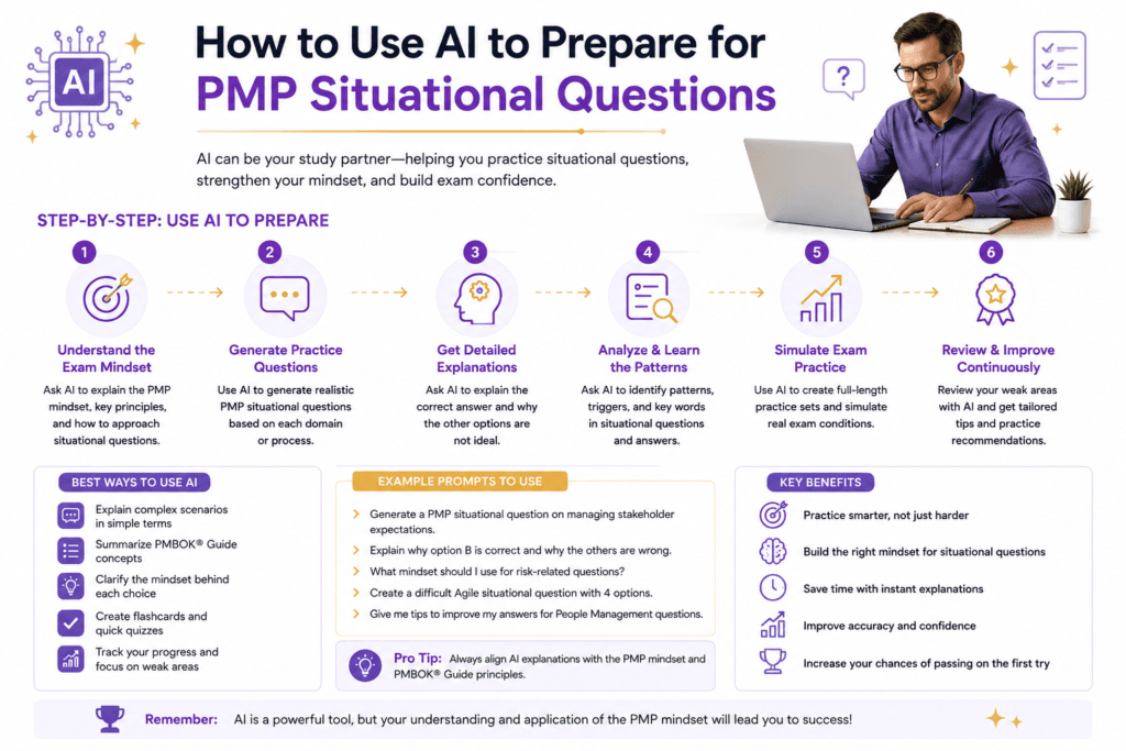 How to Use AI to Prepare for PMP Situational Questions