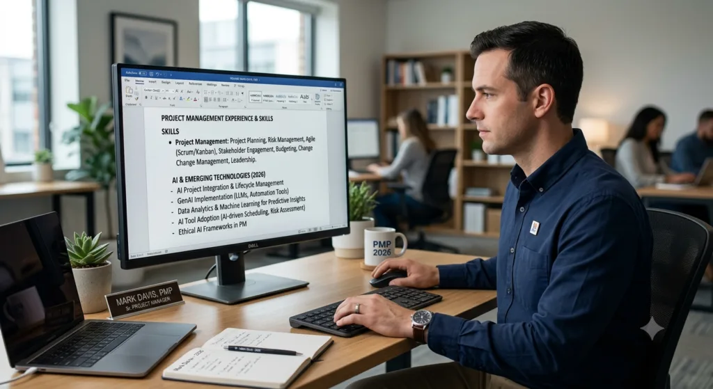 How to Add AI Skills to Your PMP Resume in 2026 (With Examples)